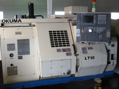 Okuma lt-10 cnc turning center w/ lns servo S2 bar load