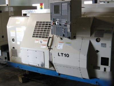 Okuma lt-10 cnc turning center w/ lns servo S2 bar load