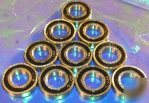 10 bike wheel/axle bearings 6902-2RS 15X28X7 sealed vxb