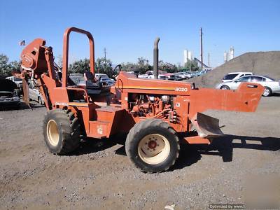 1993 ditch witch 8020 john deere trencher/plow 
