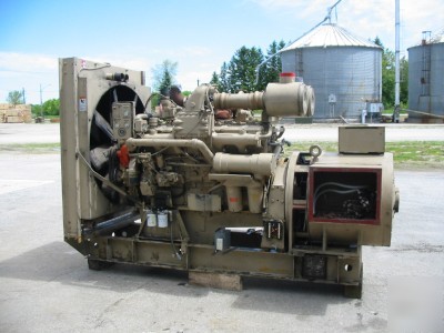 Cummings twin turbo diesel generator model VTA1710P700