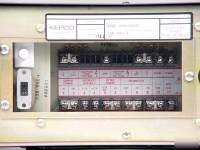 Kepco 0-1KV regulated high voltage dc lab power supply