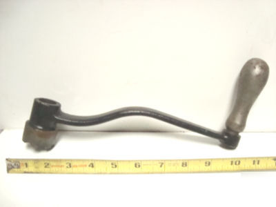 Mill milling machine knee crank handle bridgeport 