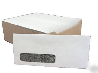 500 top quality security tinted window white envelopes 