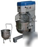 60 quart food mixer 3.5 hp gear transmission free ship