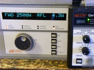Ae advanced energy rfx 2500 rf generator 3155011-000