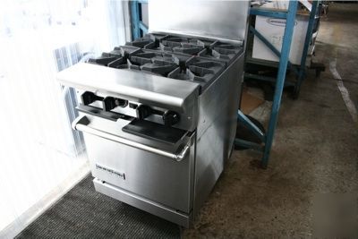 American range 4 burner range heavy duty