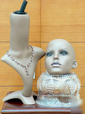 High quality female mannequin head display hats wig etc