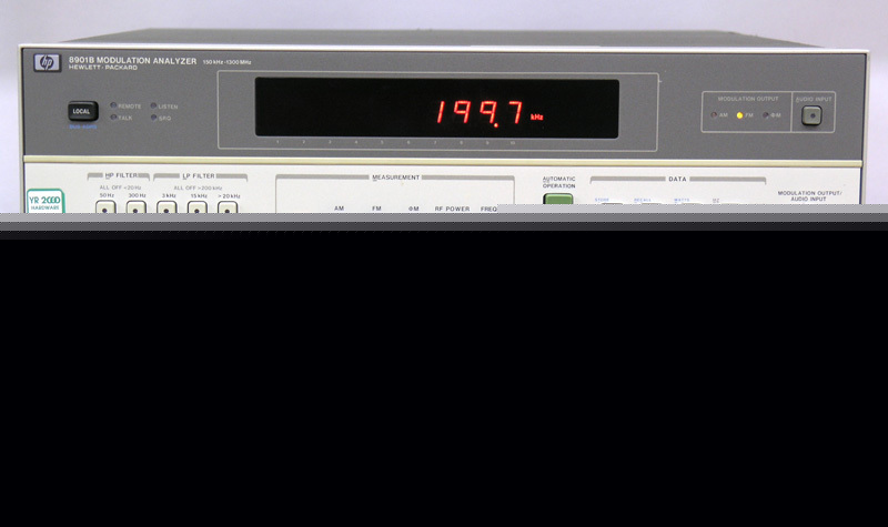 Hp agilent 8901B modulation analyzer fm/am/distortion