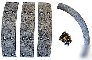 New brake lining kit for john deere h brass riv AH1155R