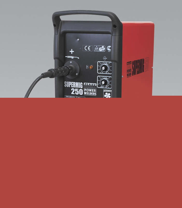 Sealey 250AMP mig welder 230V + euro torch SUPERMIG250
