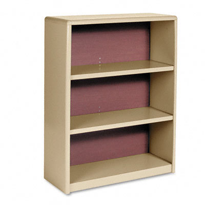Value mate series bookcase, 3 shelves sand