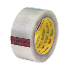 3M 355 carton sealing tape 2 x 55 yds clear 6 pack