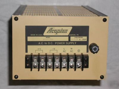Acopian 24 vdc power supply #U24Y1700