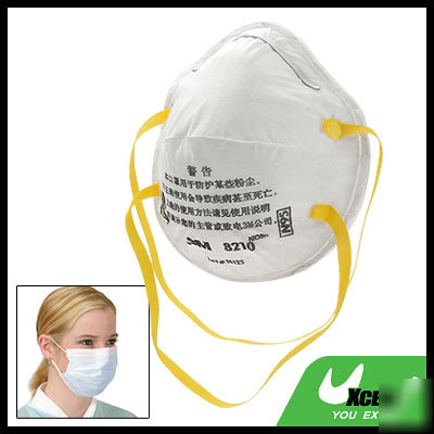 Dual head strap w nose wire safety respirator face mask