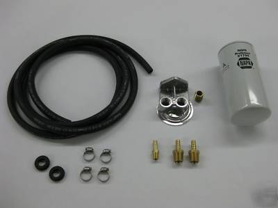 Parts washer filter retrofit kit