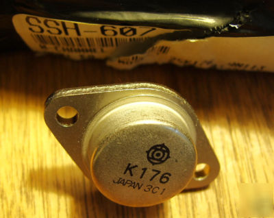  mosfet hitachi hafler 2SK176 200V 8.0A T0-3 n-ch only 