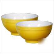 New citron yellow cereal bowl - 5.5IN diameter
