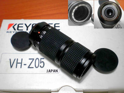 Keyence vh-Z05 5 to 40 low range zoom lens. vh Z05