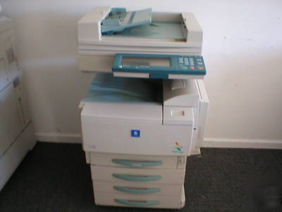 Minolta cf-2002 copiers copy machines scan email & pc 