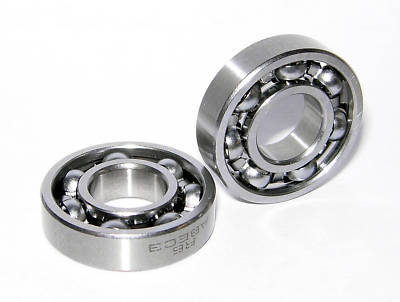 New R6 open ball bearings, 3/8