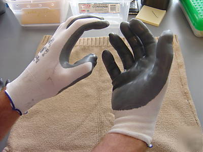 New best zorbit gloves 4550-08 medium sponge nitrile
