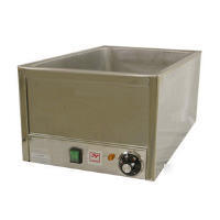 New full sized stainless steel steam table warmer 
