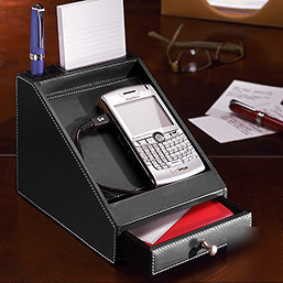 New levenger morgan slim charger- black * *