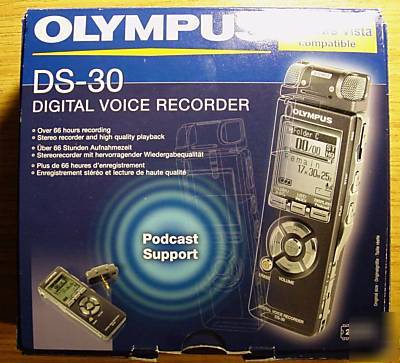 New olympus ds-30 digital voice recorder << ~p&p free