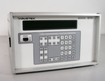 Wavetek 270 programmable function generator opt. 002