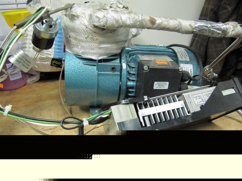 Heated knf UN035 stp stainless steel vacuum pump