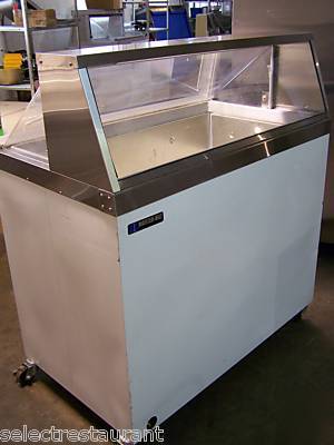 Master-bilt dd-46 8 flavor ice cream dipping cabinet 