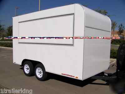 2010 enclosed event vendor catering concession trailer