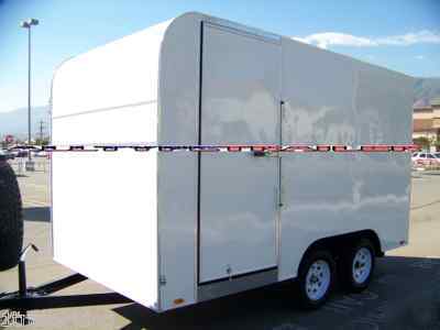 2010 enclosed event vendor catering concession trailer