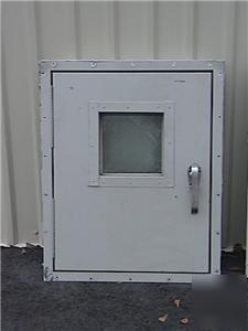 24X31 industrial insulated steel access door & frame