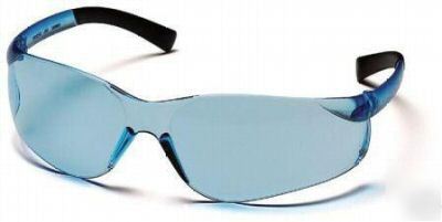 2 pyramex mini-ztek infinity blue sun & safety glassses