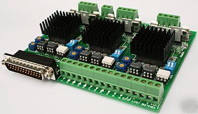 3 axis stepper motor controller cnc router or mill