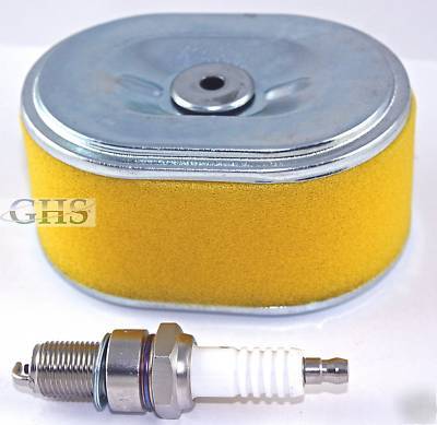 Air filter & plug compatible with honda GX110 GX120 