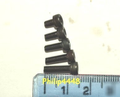 M3 x 5 6 8 10 12 x 10PK socket cap bolts + nuts =100