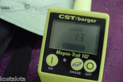 Magna-trak 102 magnetic locator surveying w erase 