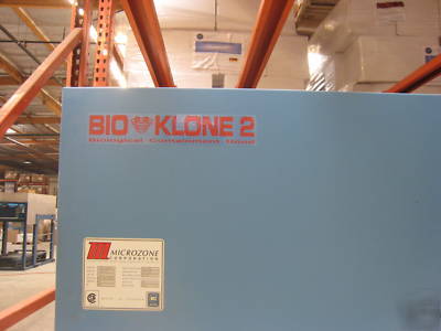 Microzone bioklone 2: biological safety cabinet 