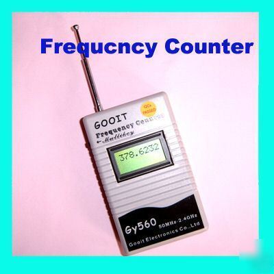 New digital frequency scanner counter lcd 50MHZ- -2.4G