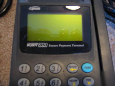 Nurit 8320 credit card terminal no merchant account rqd