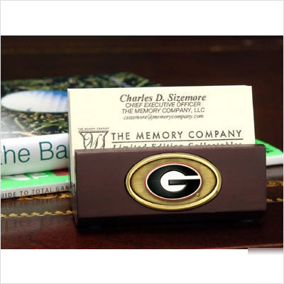 University of georgia business card holder