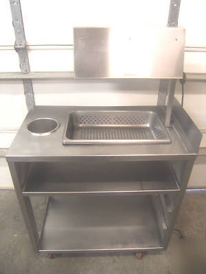 Vollrath warming dump station w/ ohc-500 heat lamp