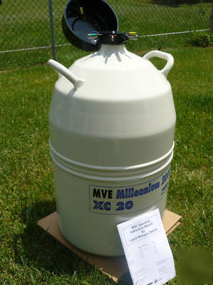 Mve millennium XC20 liquid nitrogen semen tank/dewar