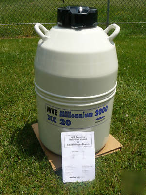 Mve millennium XC20 liquid nitrogen semen tank/dewar