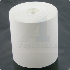 New 3'' x 95' 2-ply paper rolls 50 per case w/c micros 