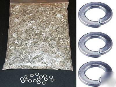 New #8 split lock washers zinc plated steel ( )
