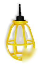 Pro yellow stringlight 100' with ten sockets & gaurds